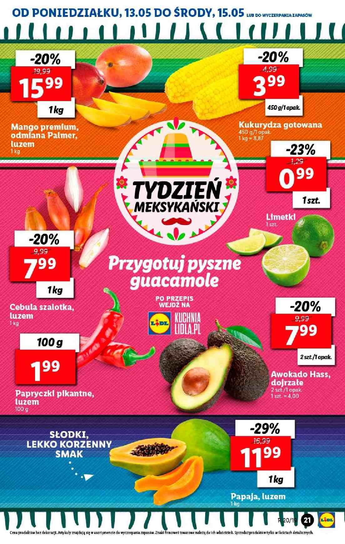 Gazetka promocyjna Lidl do 15/05/2019 str.21