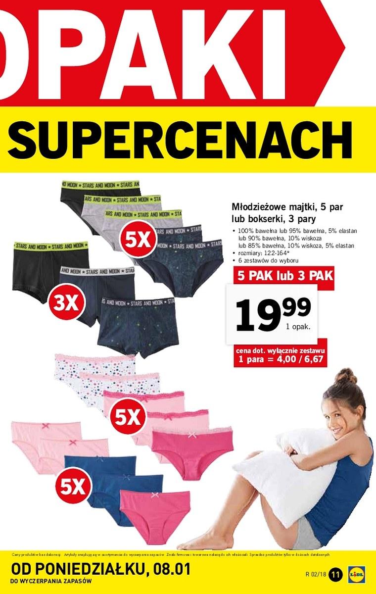 Gazetka promocyjna Lidl do 14/01/2018 str.11