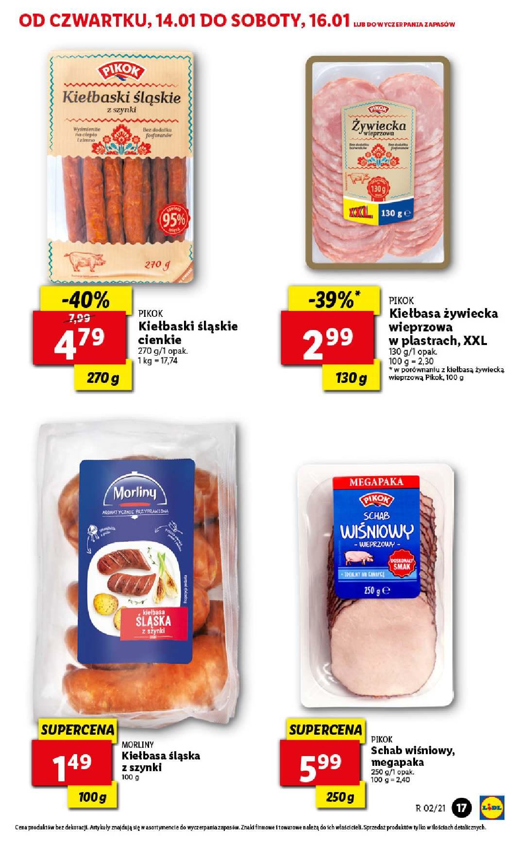 Gazetka promocyjna Lidl do 16/01/2021 str.17