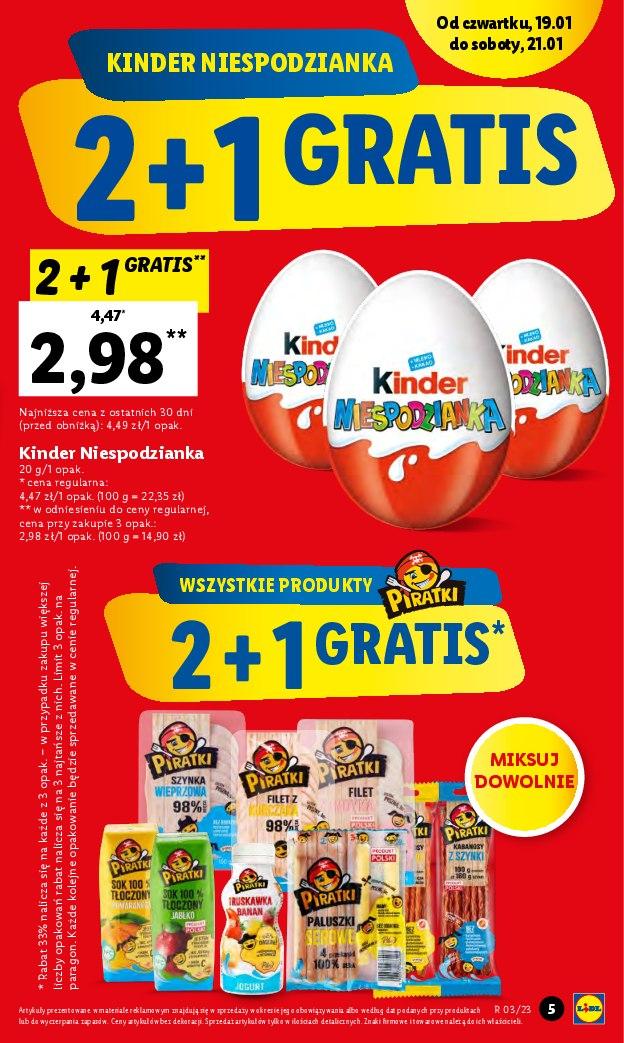 Gazetka promocyjna Lidl do 21/01/2023 str.5