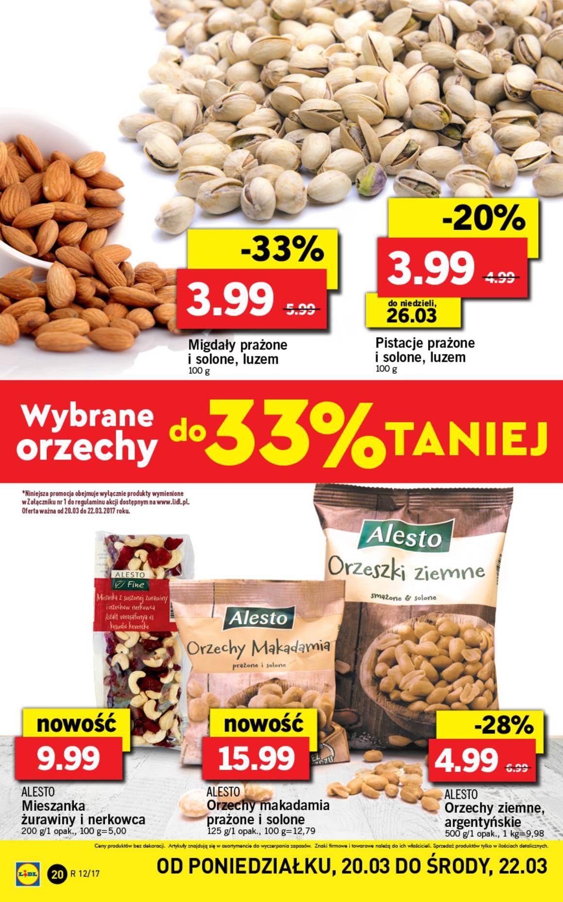 Gazetka promocyjna Lidl do 22/03/2017 str.20