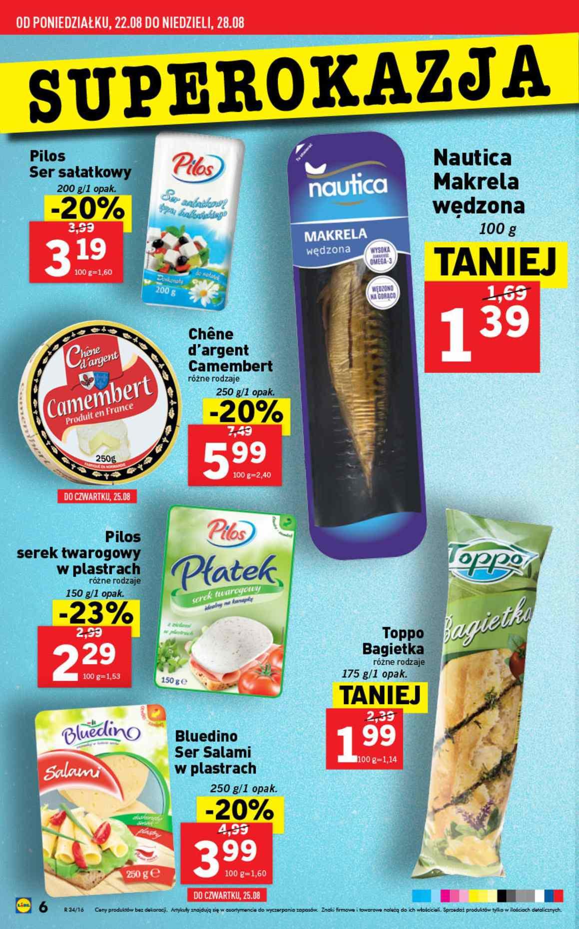 Gazetka promocyjna Lidl do 28/08/2016 str.6