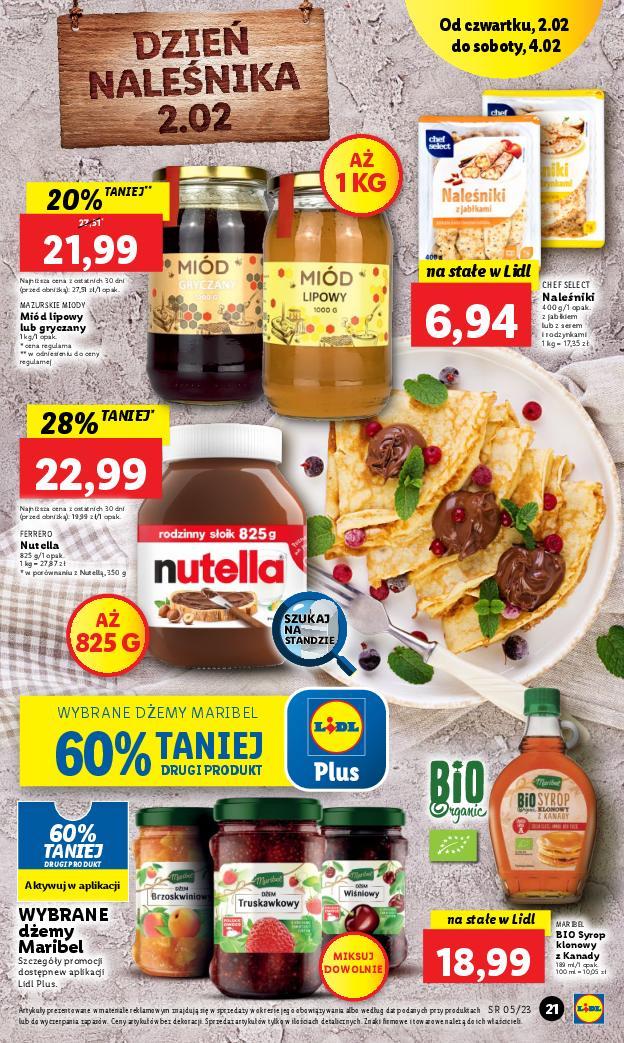 Gazetka promocyjna Lidl do 04/02/2023 str.21