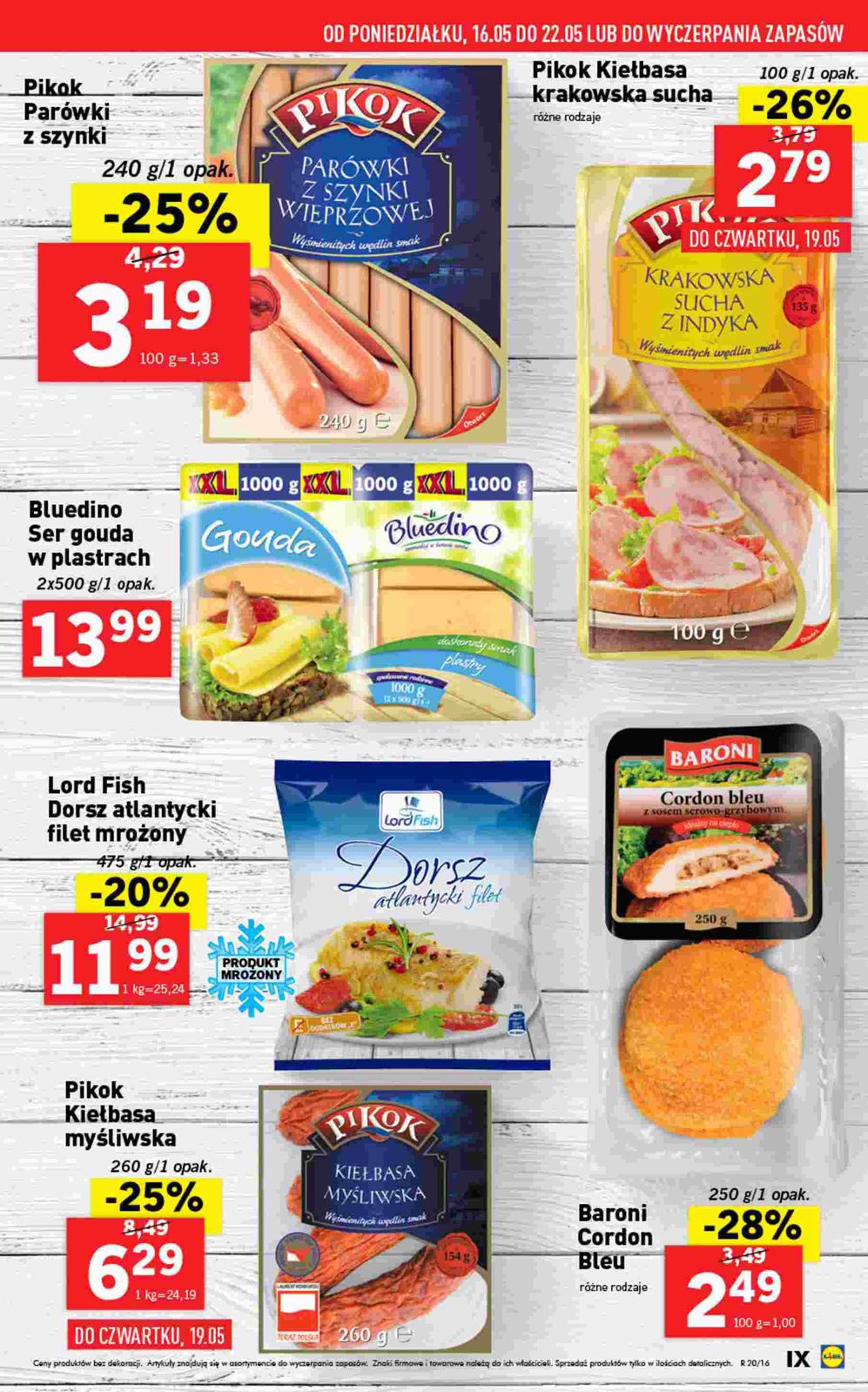 Gazetka promocyjna Lidl do 22/05/2016 str.33