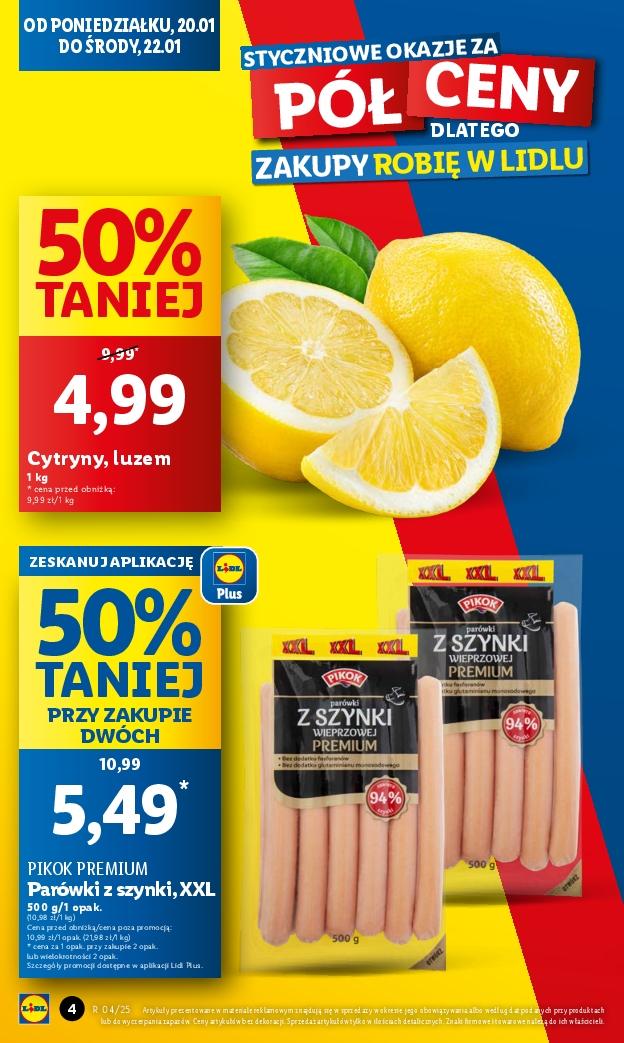 Gazetka promocyjna Lidl do 22/01/2025 str.4