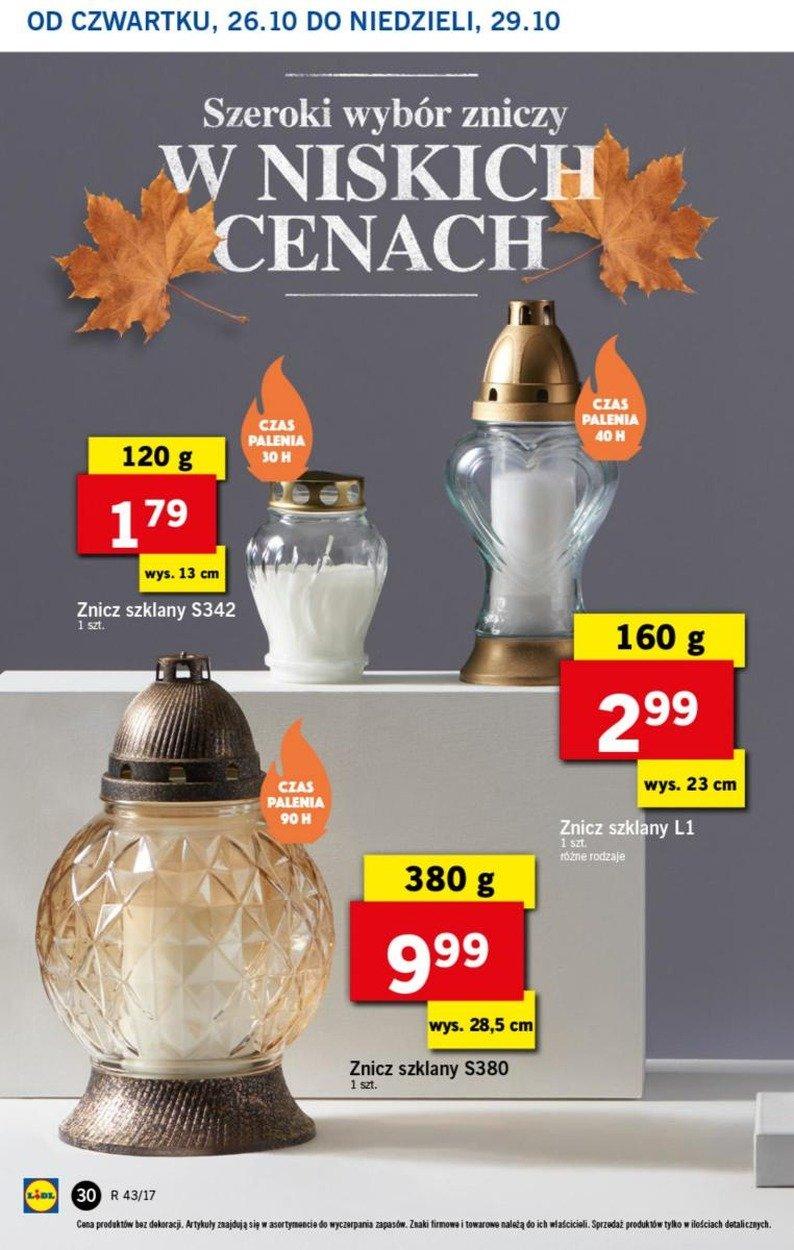 Gazetka promocyjna Lidl do 29/10/2017 str.30