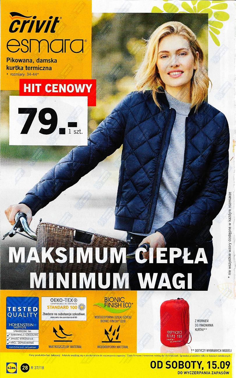 Gazetka promocyjna Lidl do 15/09/2018 str.28