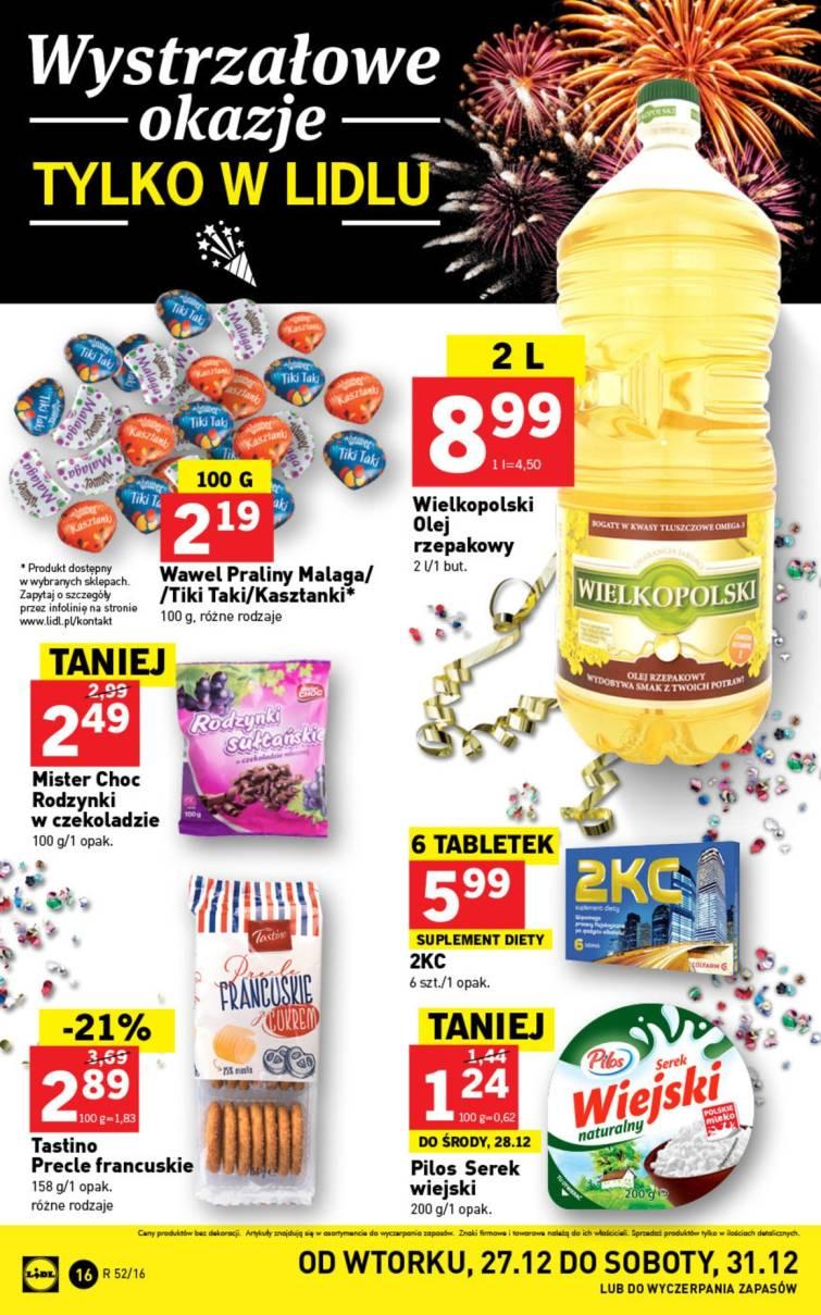 Gazetka promocyjna Lidl do 31/12/2016 str.16