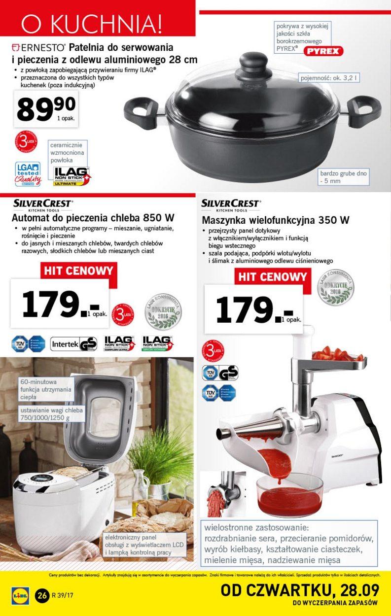 Gazetka promocyjna Lidl do 01/10/2017 str.26