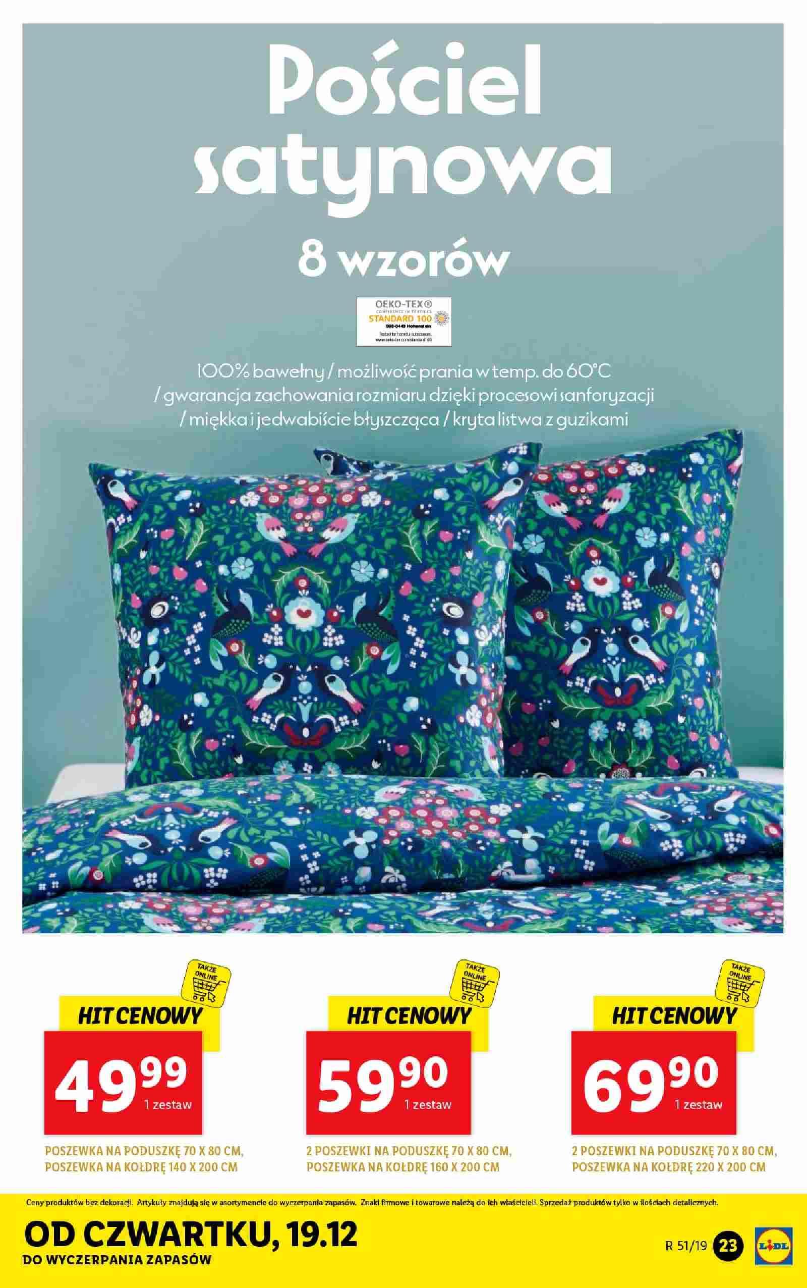 Gazetka promocyjna Lidl do 22/12/2019 str.23