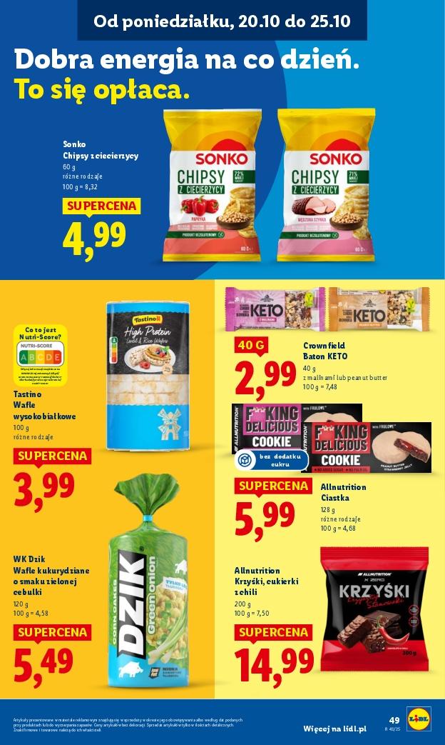 Gazetka promocyjna Lidl do 22/10/2025 str.49