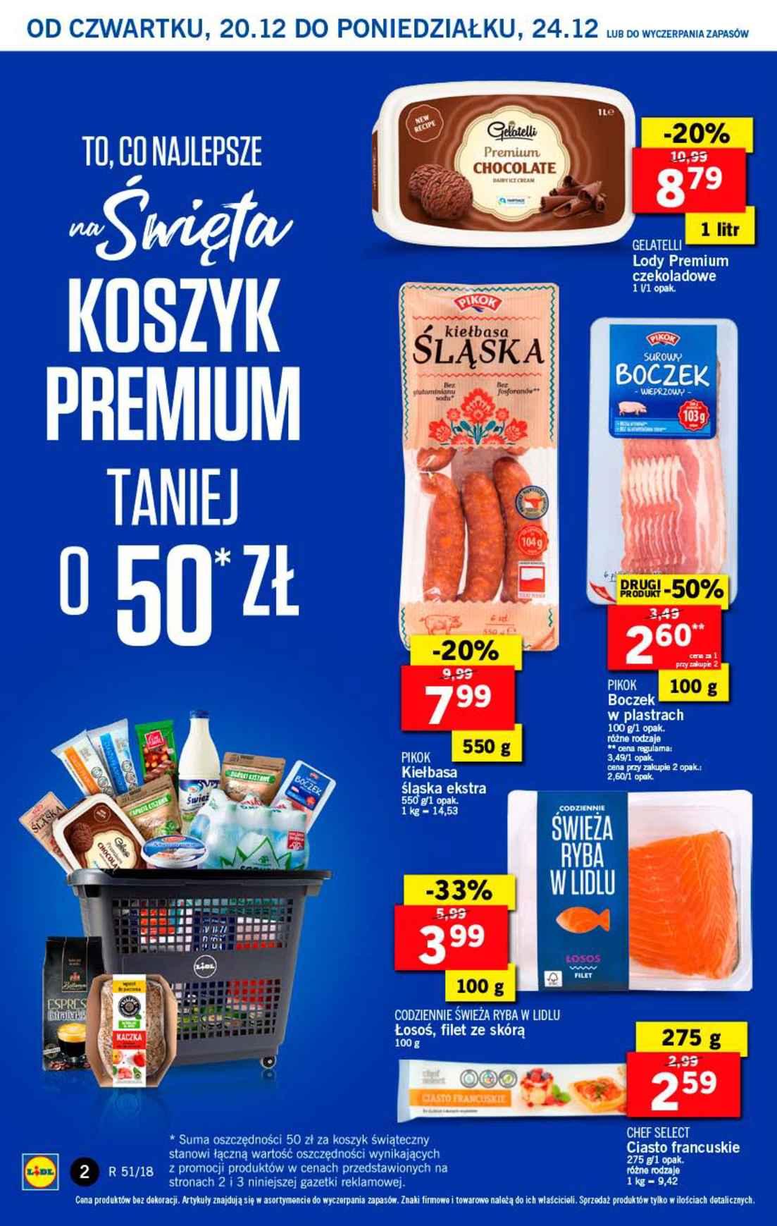 Gazetka promocyjna Lidl do 23/12/2018 str.1
