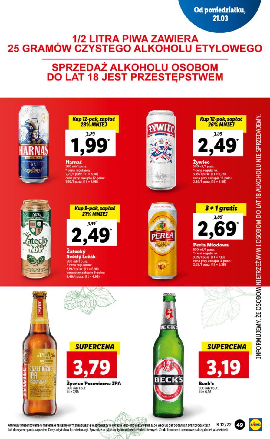 Gazetka promocyjna Lidl do 23/03/2022 str.49