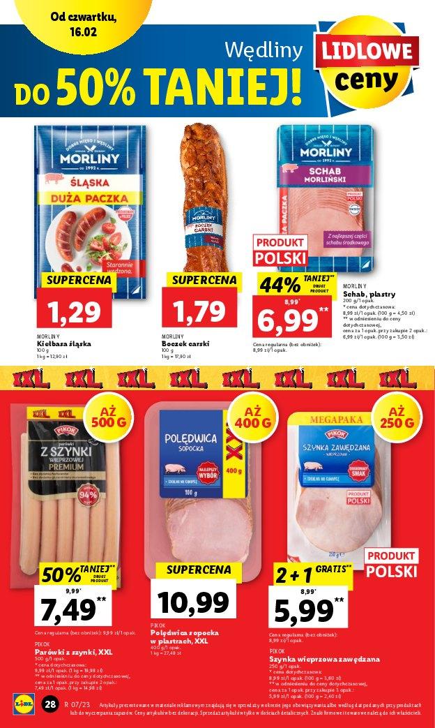 Gazetka promocyjna Lidl do 18/02/2023 str.28