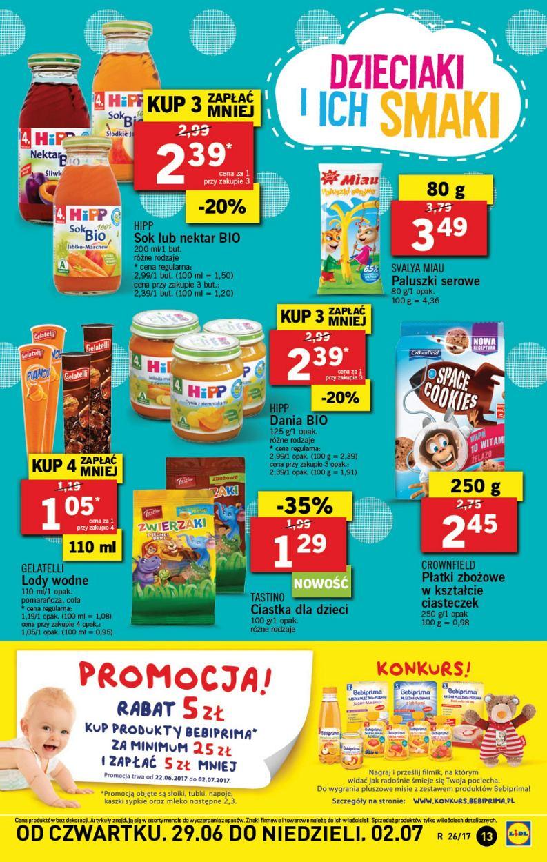 Gazetka promocyjna Lidl do 02/07/2017 str.13