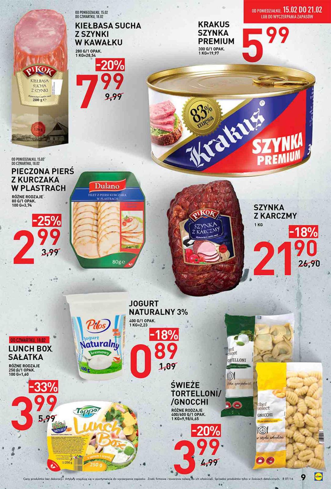 Gazetka promocyjna Lidl do 21/02/2016 str.9