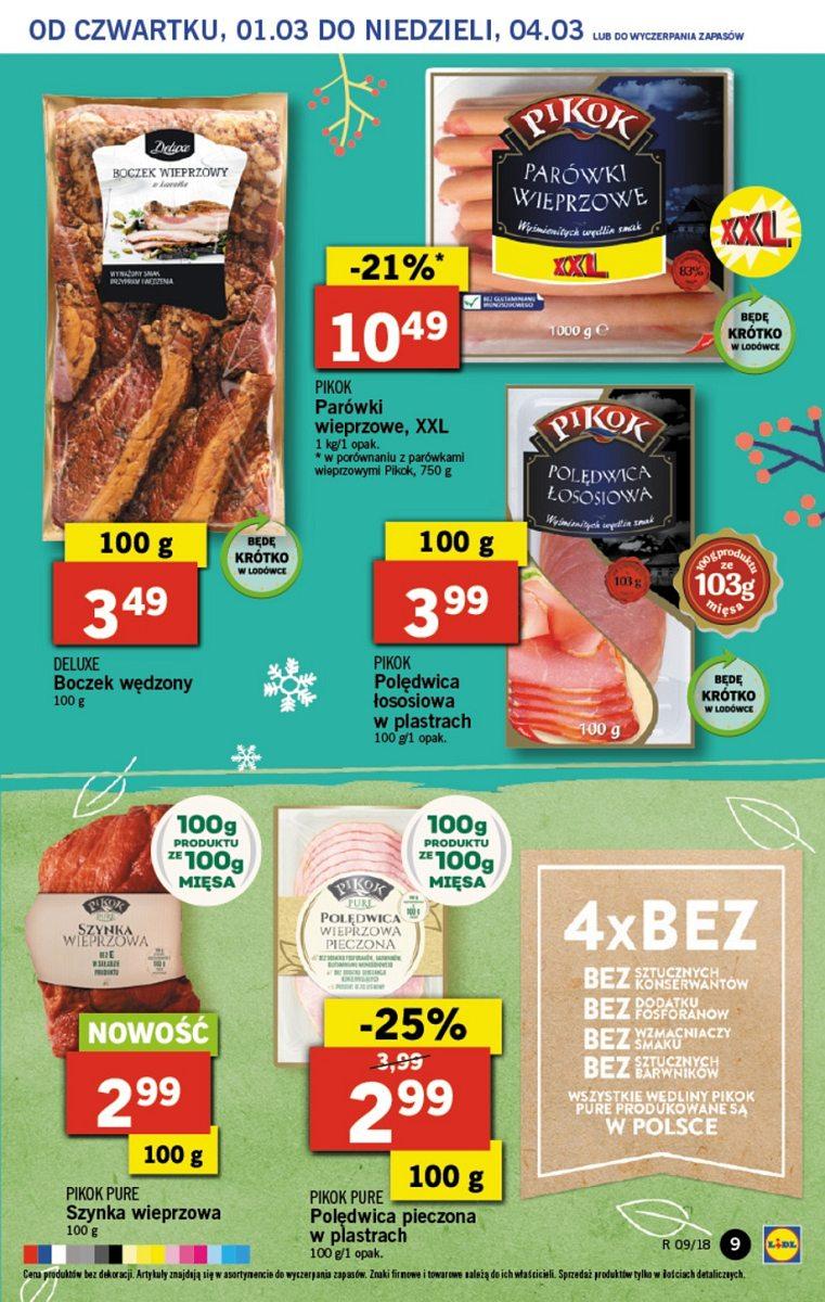 Gazetka promocyjna Lidl do 04/03/2018 str.9