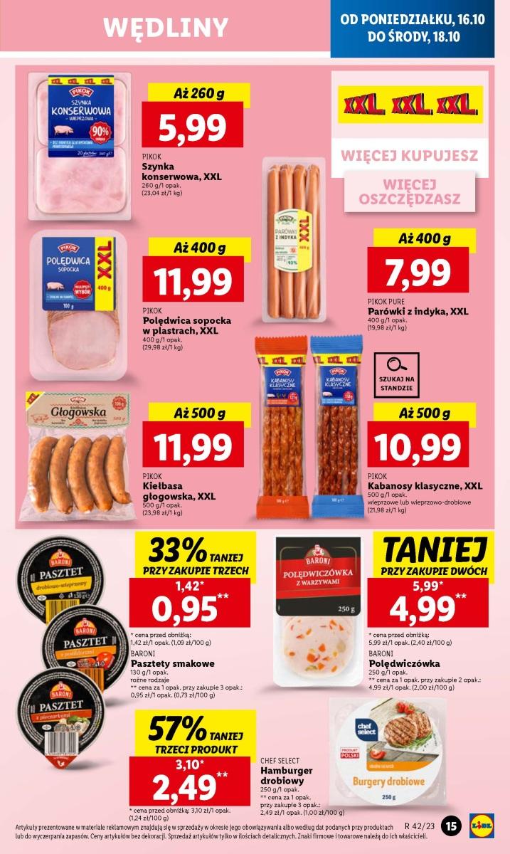 Gazetka promocyjna Lidl do 18/10/2023 str.23