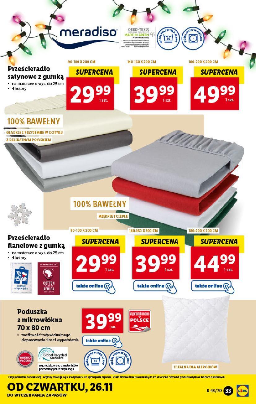 Gazetka promocyjna Lidl do 29/11/2020 str.33