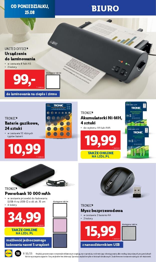 Gazetka promocyjna Lidl do 31/08/2025 str.18