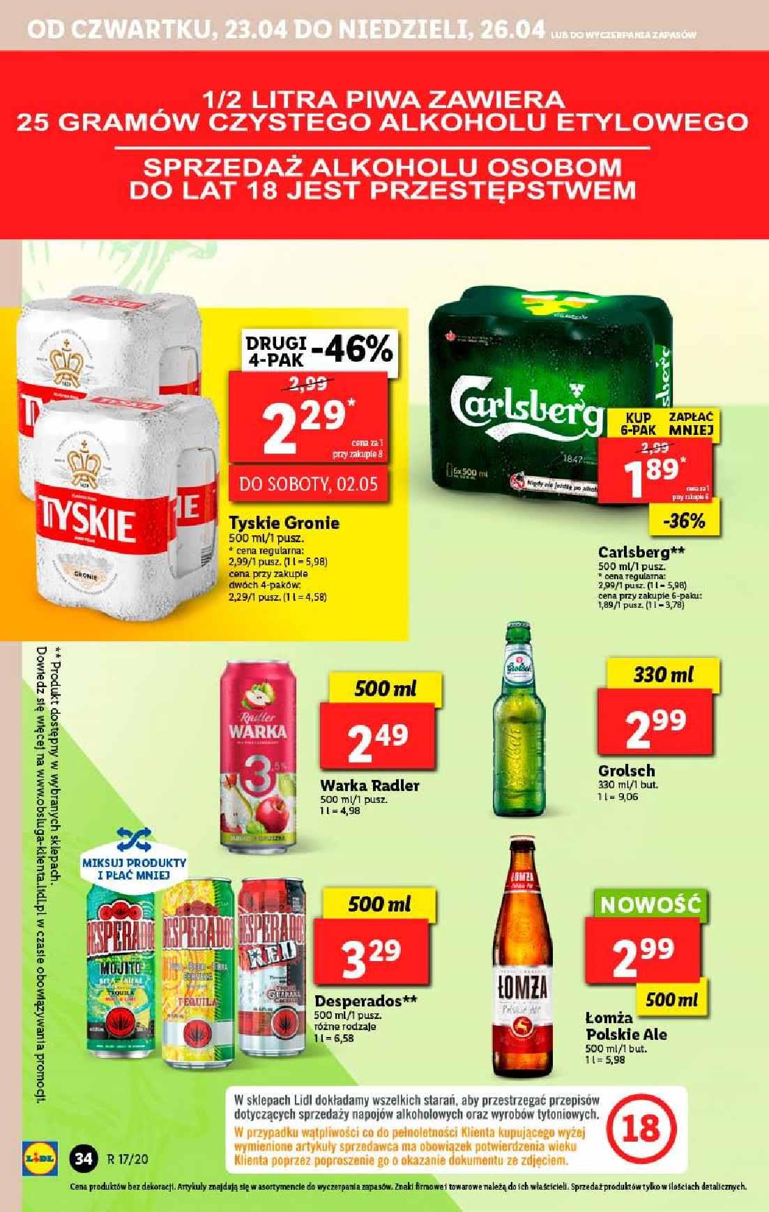 Gazetka promocyjna Lidl do 26/04/2020 str.34