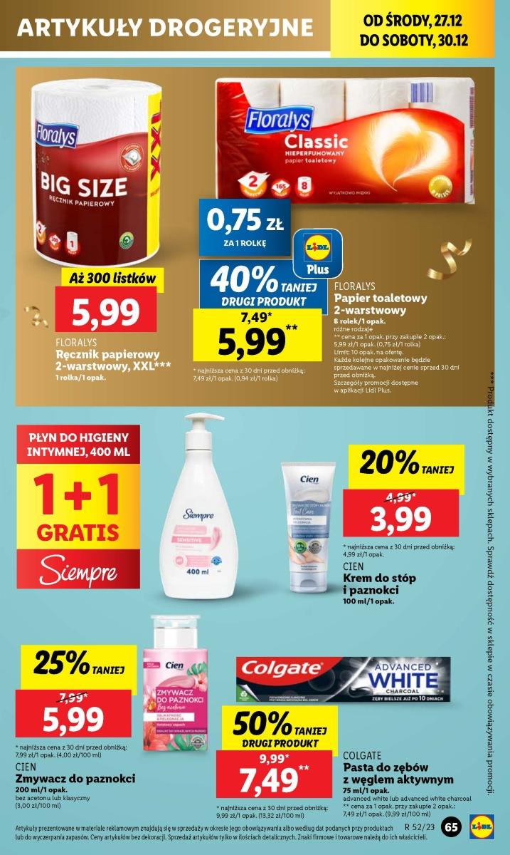 Gazetka promocyjna Lidl do 30/12/2023 str.67