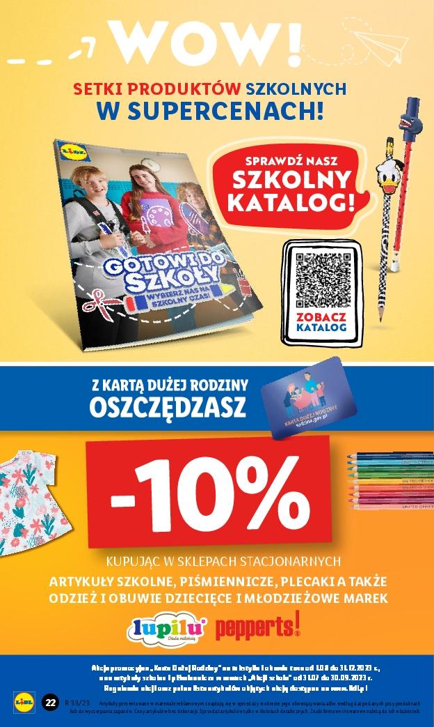 Gazetka promocyjna Lidl do 19/08/2023 str.22