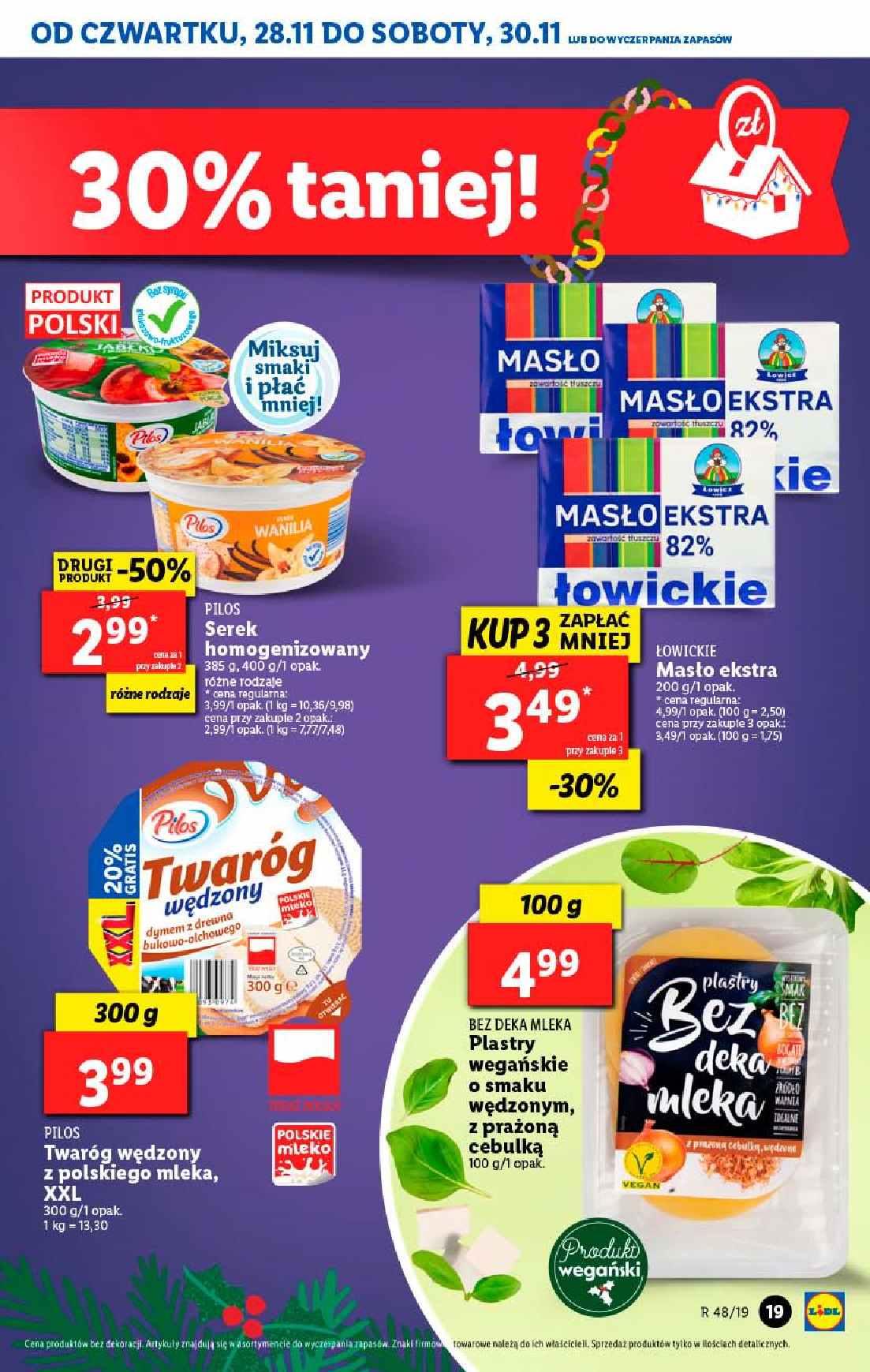 Gazetka promocyjna Lidl do 30/11/2019 str.19