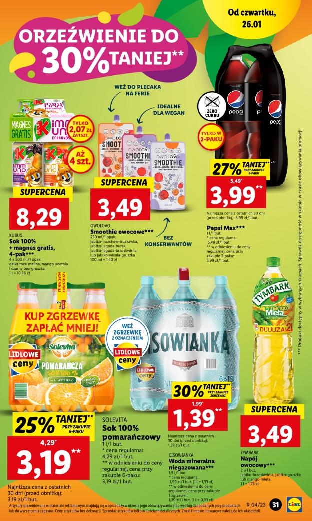 Gazetka promocyjna Lidl do 29/01/2023 str.33