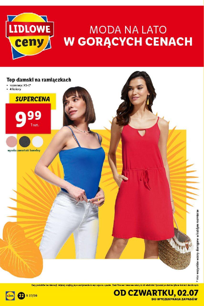 Gazetka promocyjna Lidl do 04/07/2020 str.22