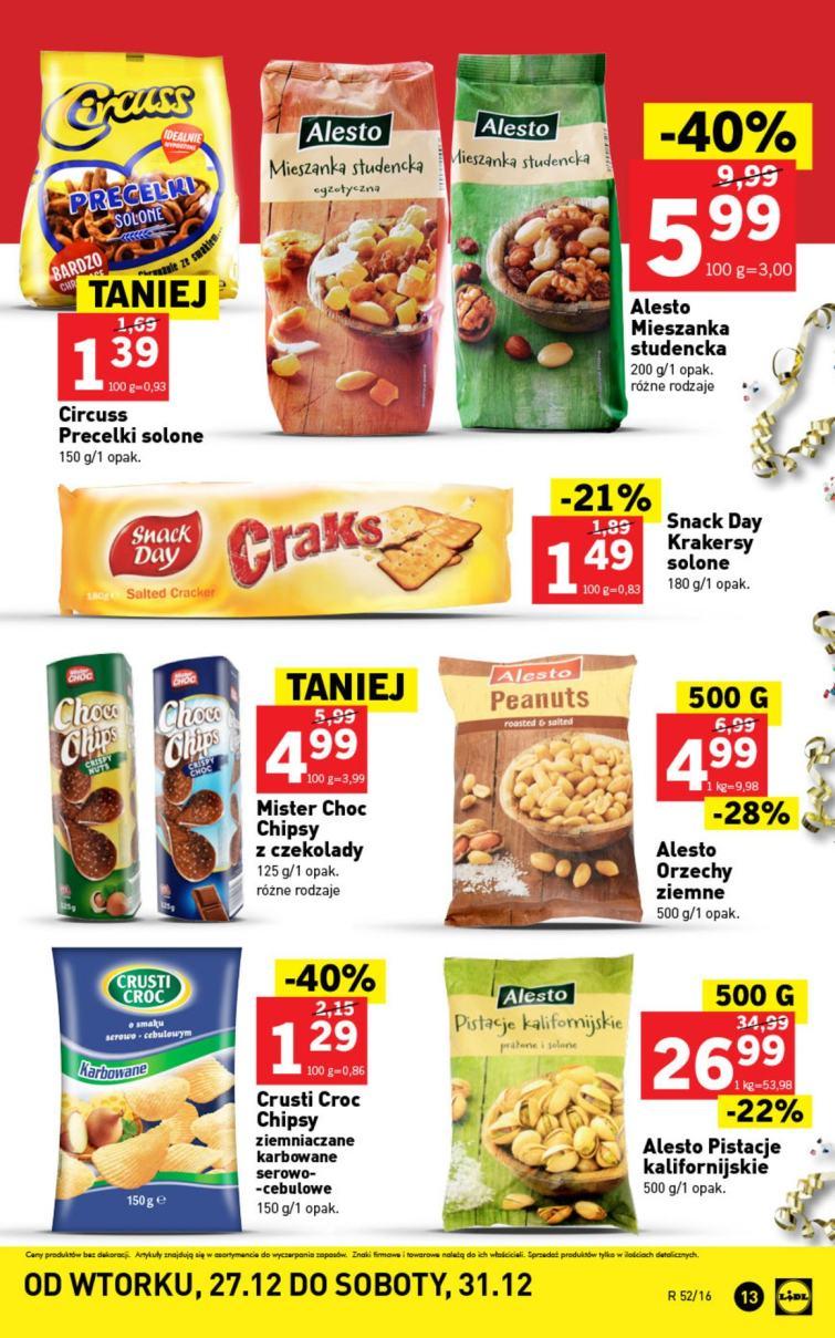 Gazetka promocyjna Lidl do 31/12/2016 str.13