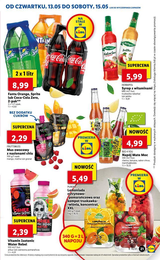 Gazetka promocyjna Lidl do 15/05/2021 str.21