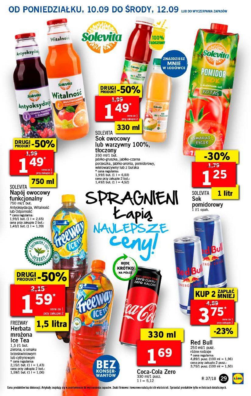 Gazetka promocyjna Lidl do 12/09/2018 str.29