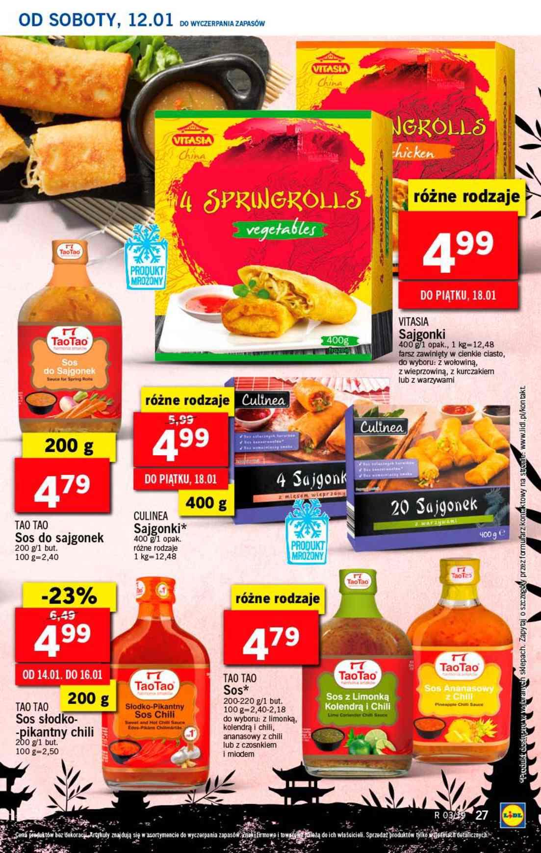 Gazetka promocyjna Lidl do 16/01/2019 str.27