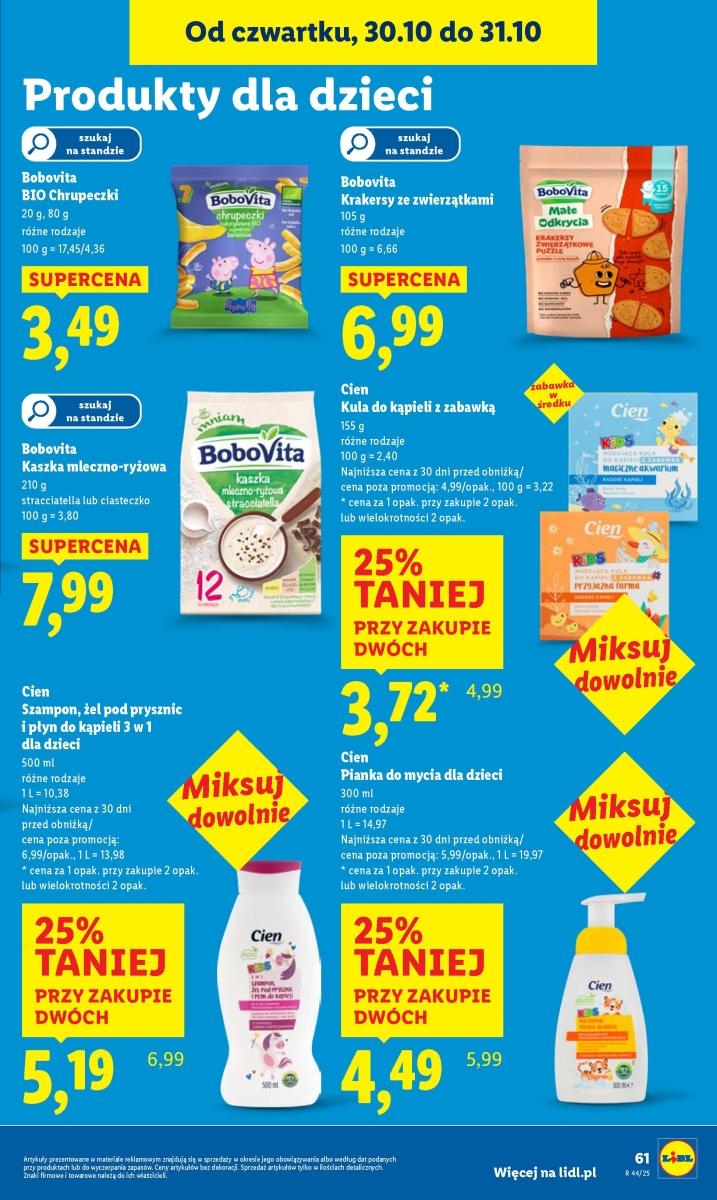 Gazetka promocyjna Lidl do 31/10/2025 str.63