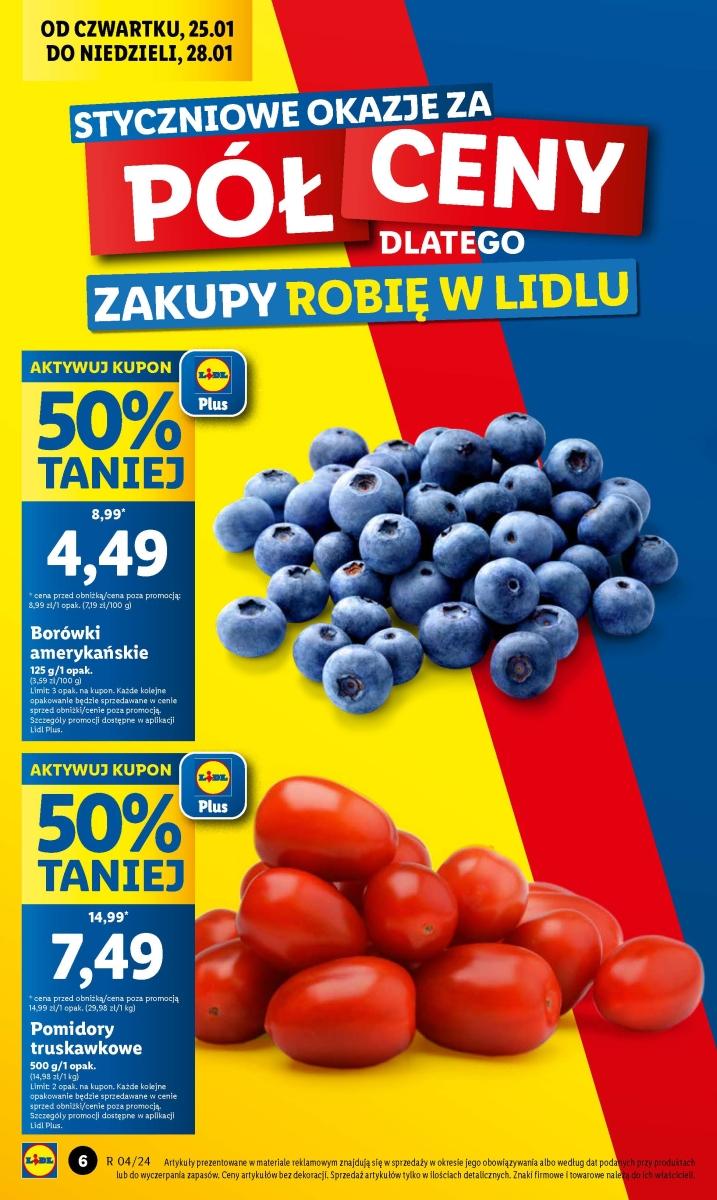 Gazetka promocyjna Lidl do 28/01/2024 str.6