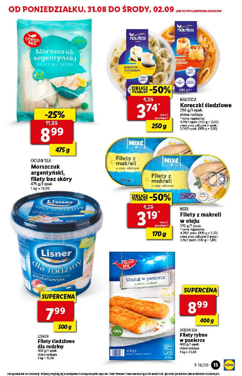 Gazetka promocyjna Lidl do 05/09/2020 str.15