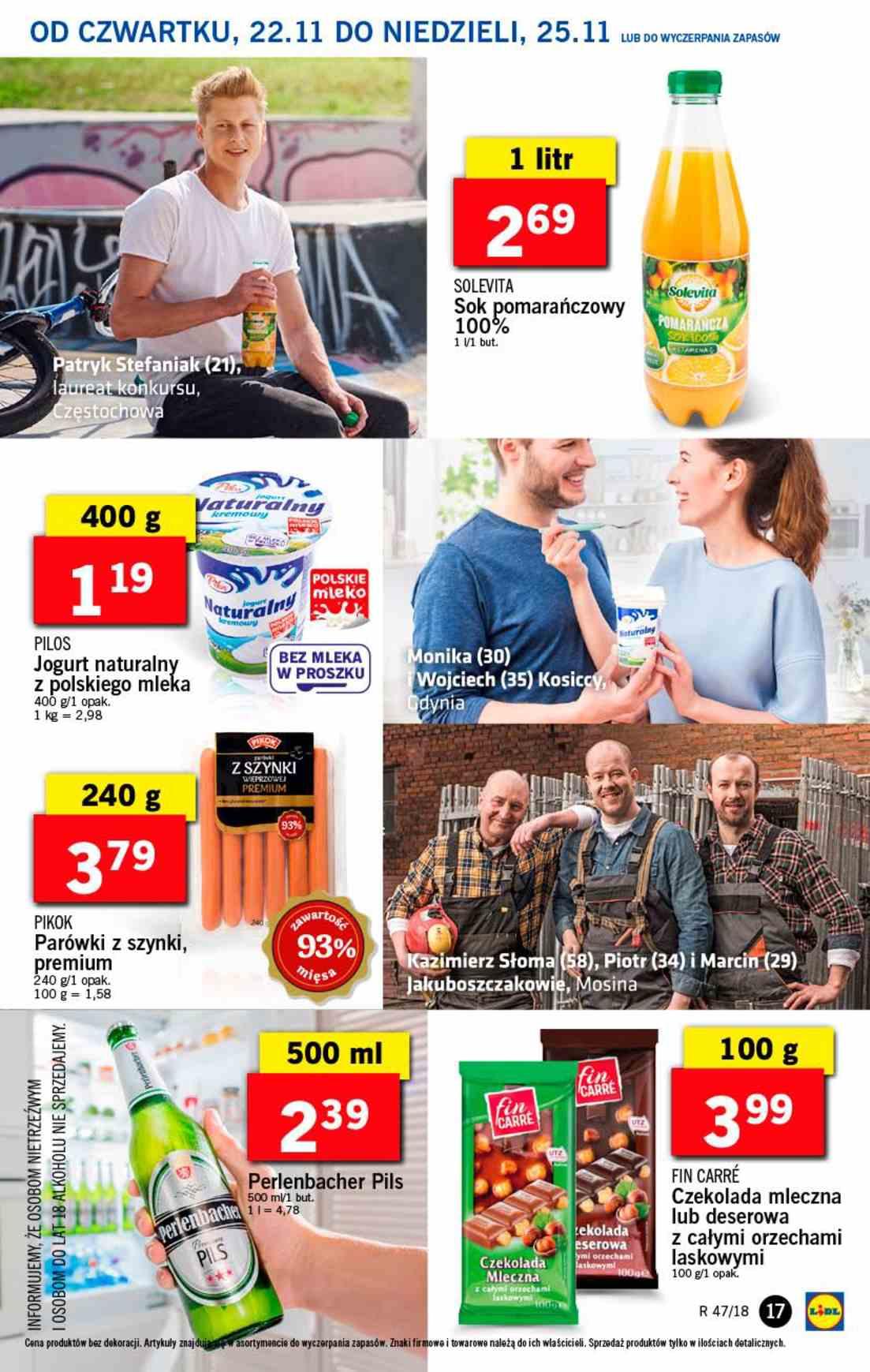 Gazetka promocyjna Lidl do 25/11/2018 str.17