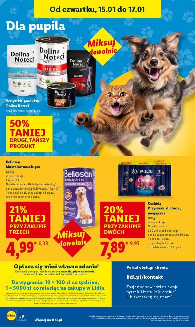 Gazetka promocyjna Lidl do 17/01/2026 str.58