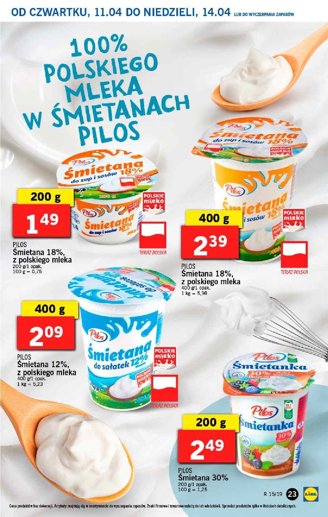 Gazetka promocyjna Lidl do 14/04/2019 str.23