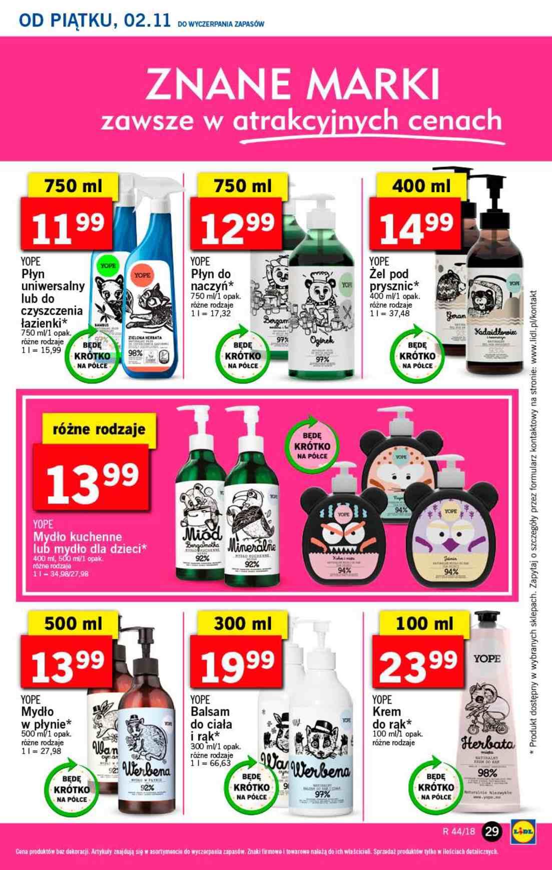 Gazetka promocyjna Lidl do 04/11/2018 str.29