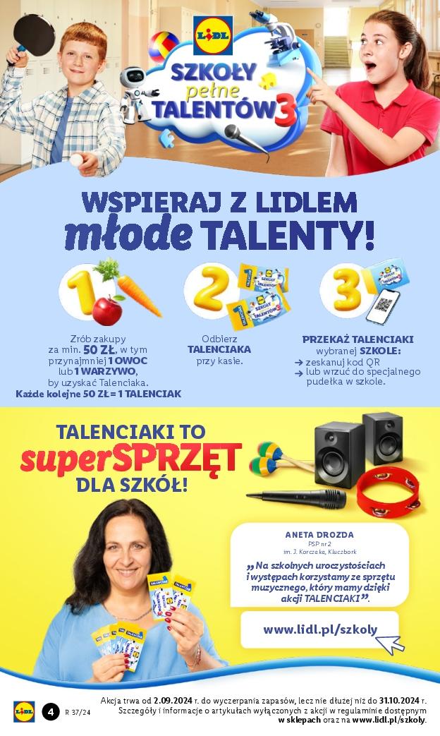 Gazetka promocyjna Lidl do 14/09/2024 str.4