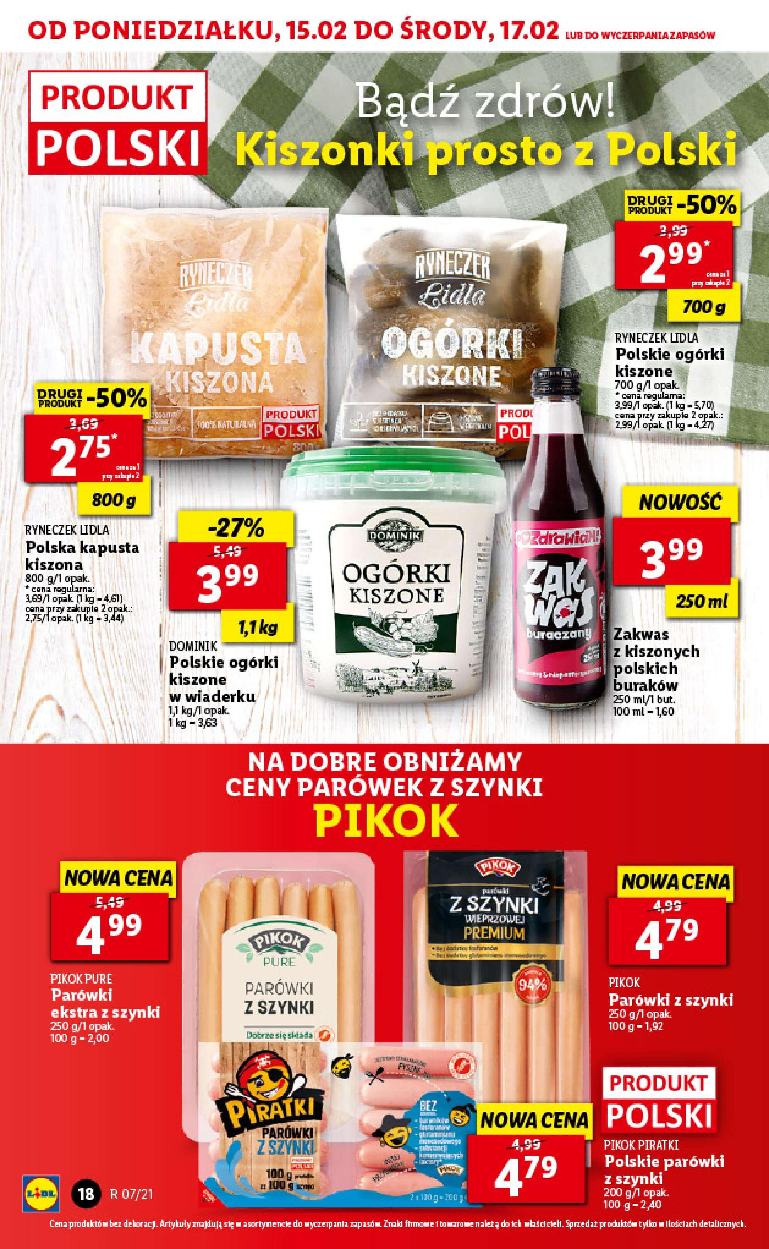 Gazetka promocyjna Lidl do 17/02/2021 str.18