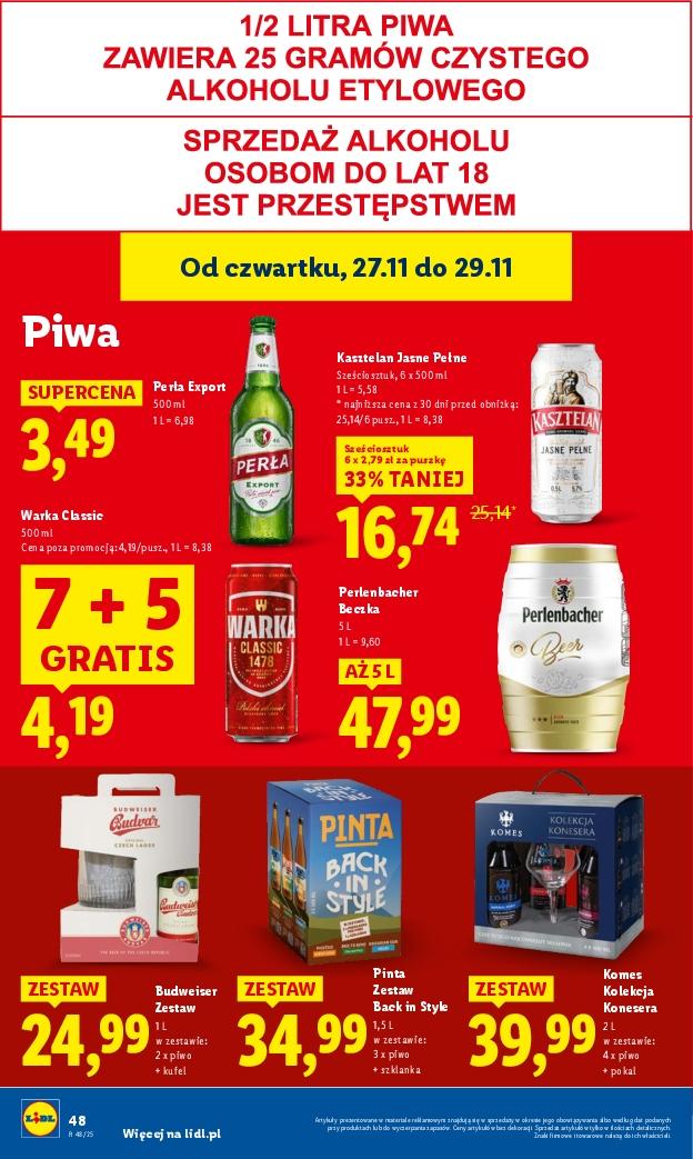 Gazetka promocyjna Lidl do 29/11/2025 str.48