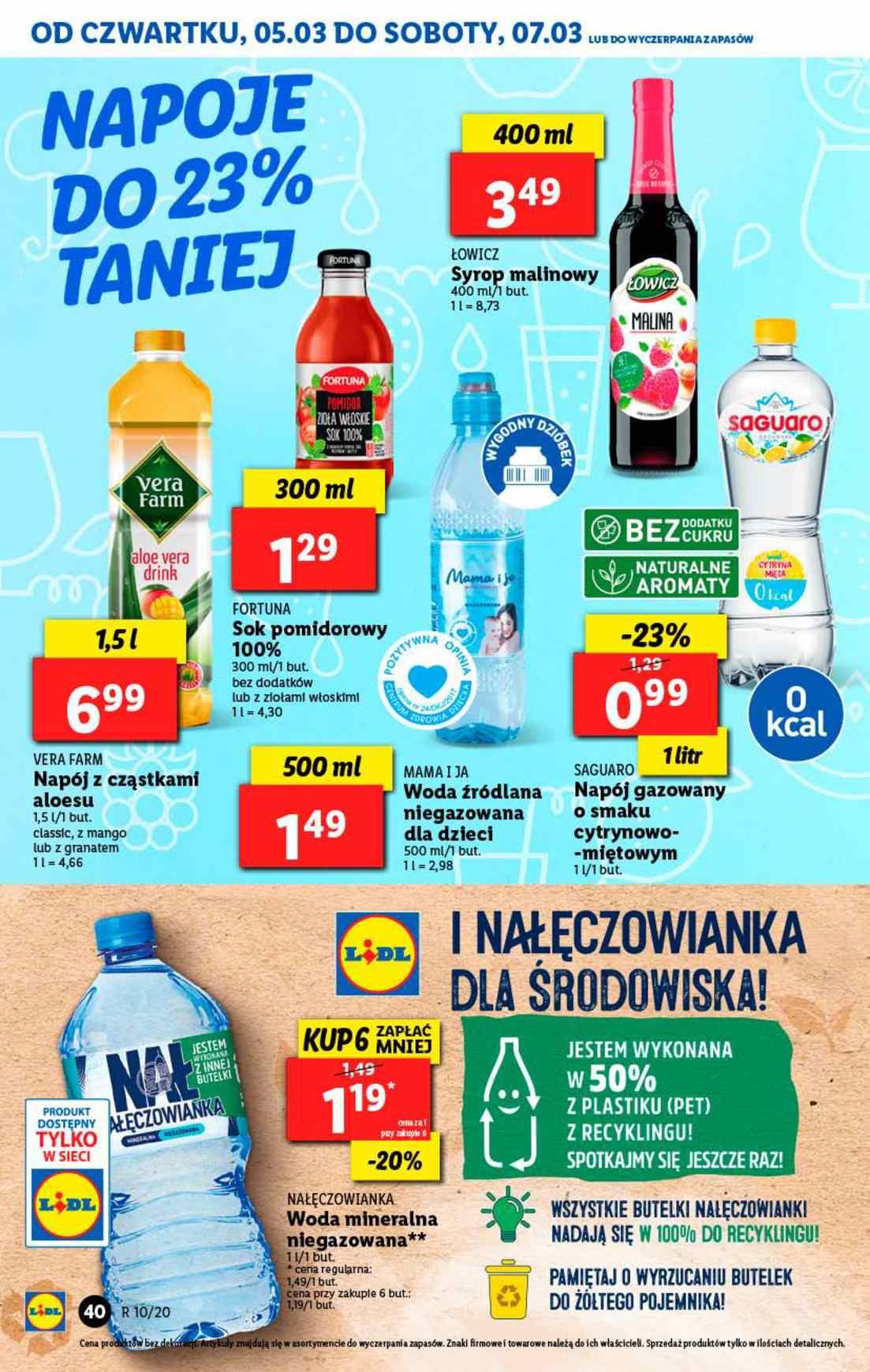 Gazetka promocyjna Lidl do 07/03/2020 str.40