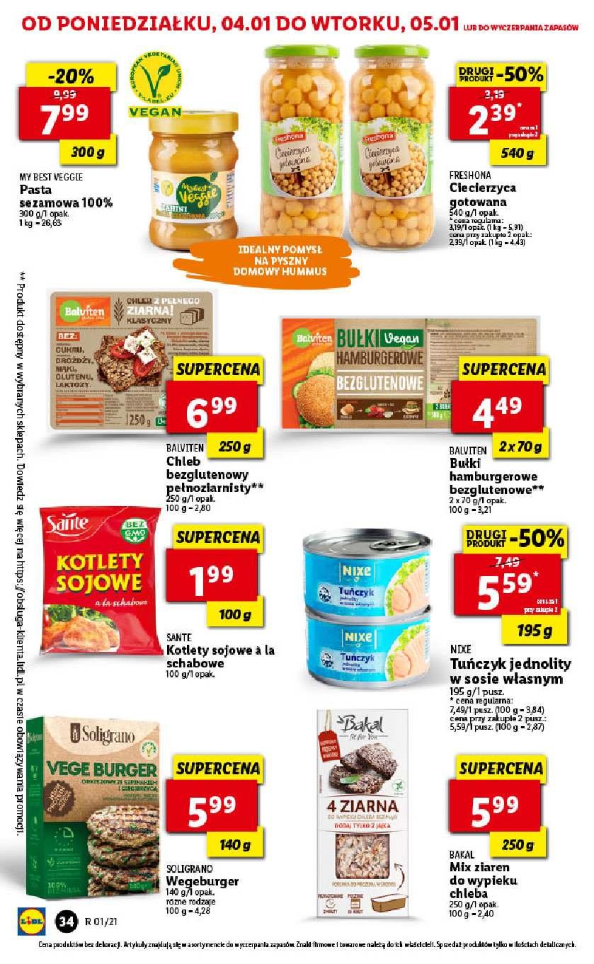 Gazetka promocyjna Lidl do 05/01/2021 str.34