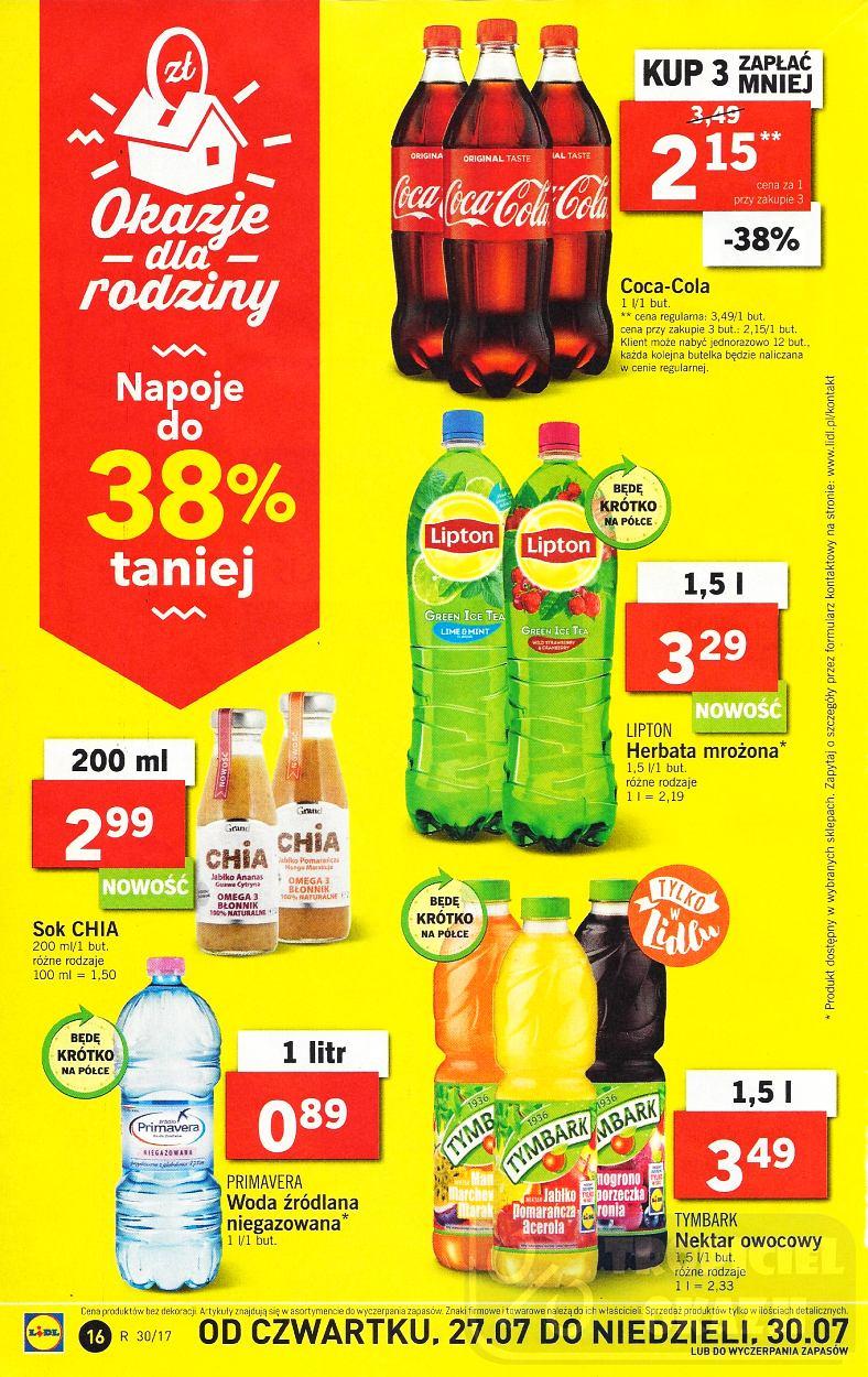 Gazetka promocyjna Lidl do 30/07/2017 str.16