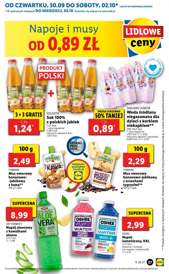 Gazetka promocyjna Lidl do 02/10/2021 str.27