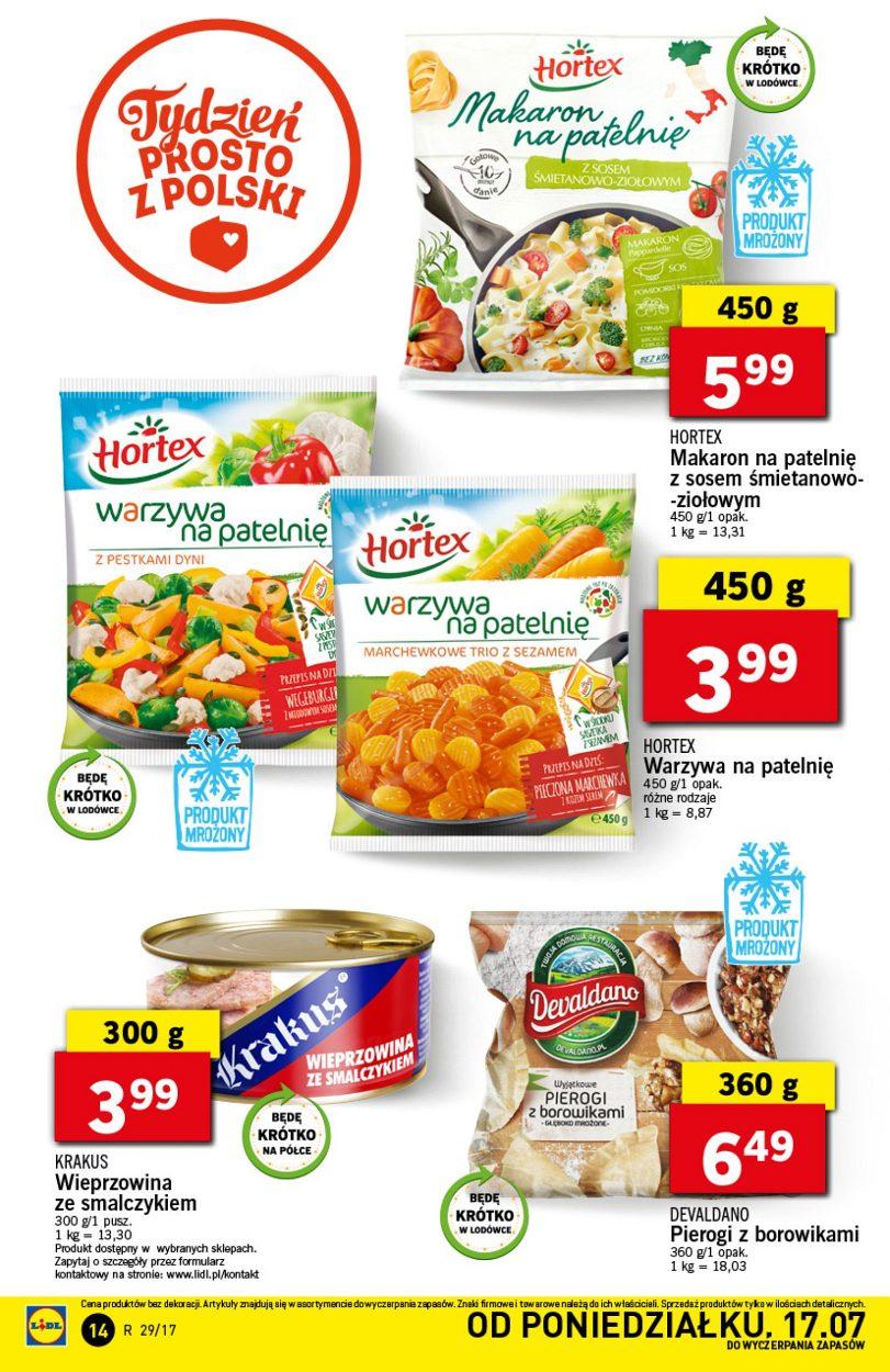 Gazetka promocyjna Lidl do 19/07/2017 str.14