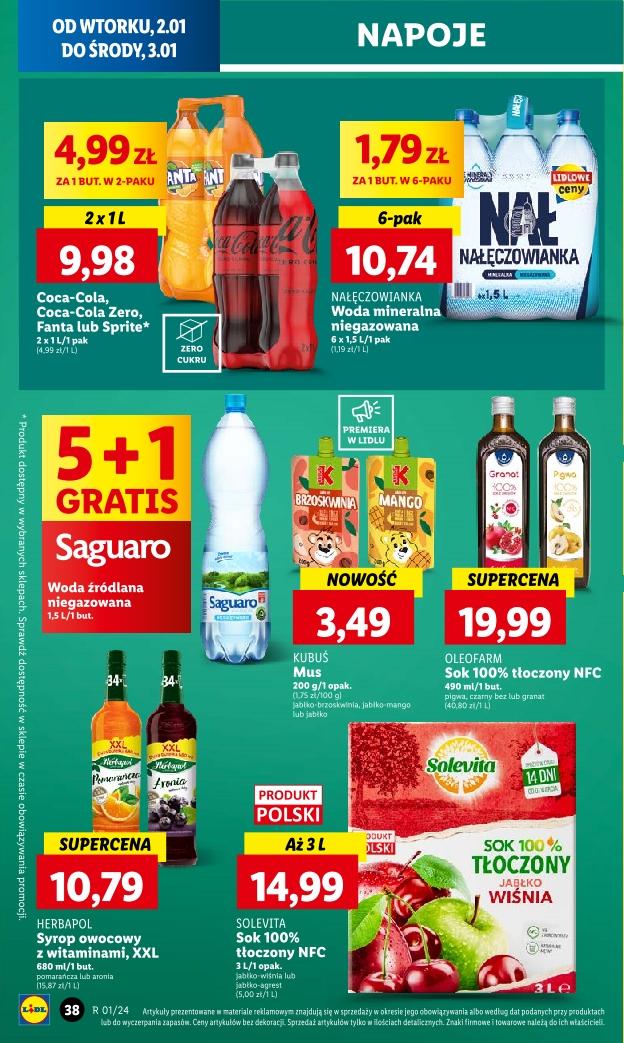 Gazetka promocyjna Lidl do 03/01/2024 str.40